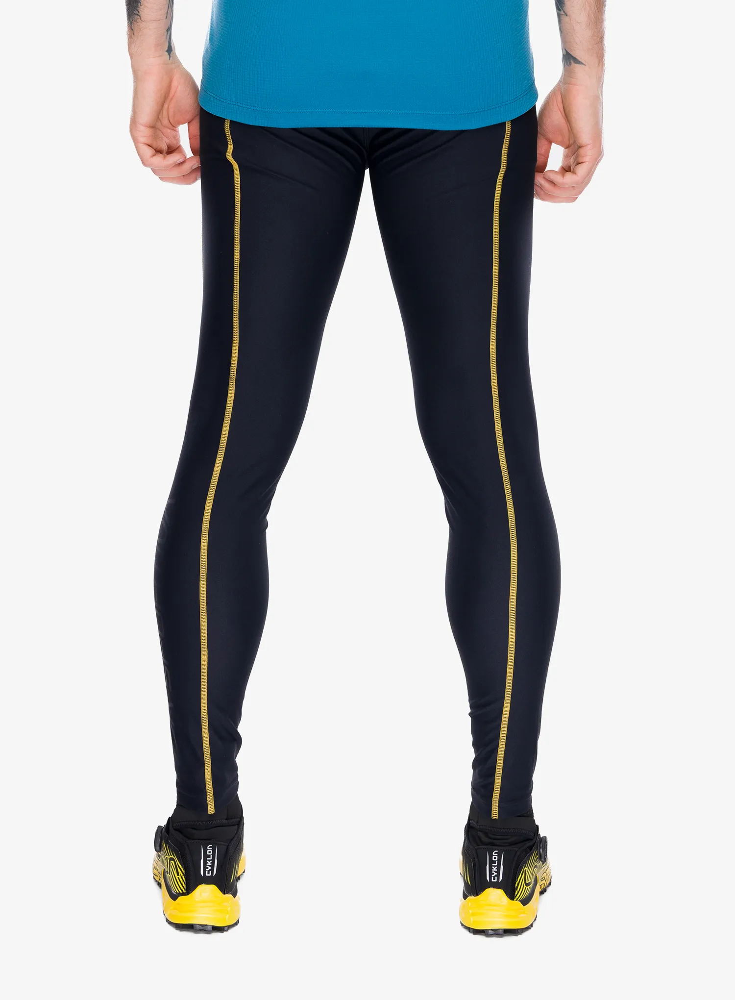 Bežecké legíny La Sportiva Triumph Tight Pant - yellow/black
