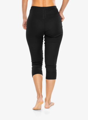Dámske funkčné legíny Odlo Active Warm BL Bottom 3/4 - black