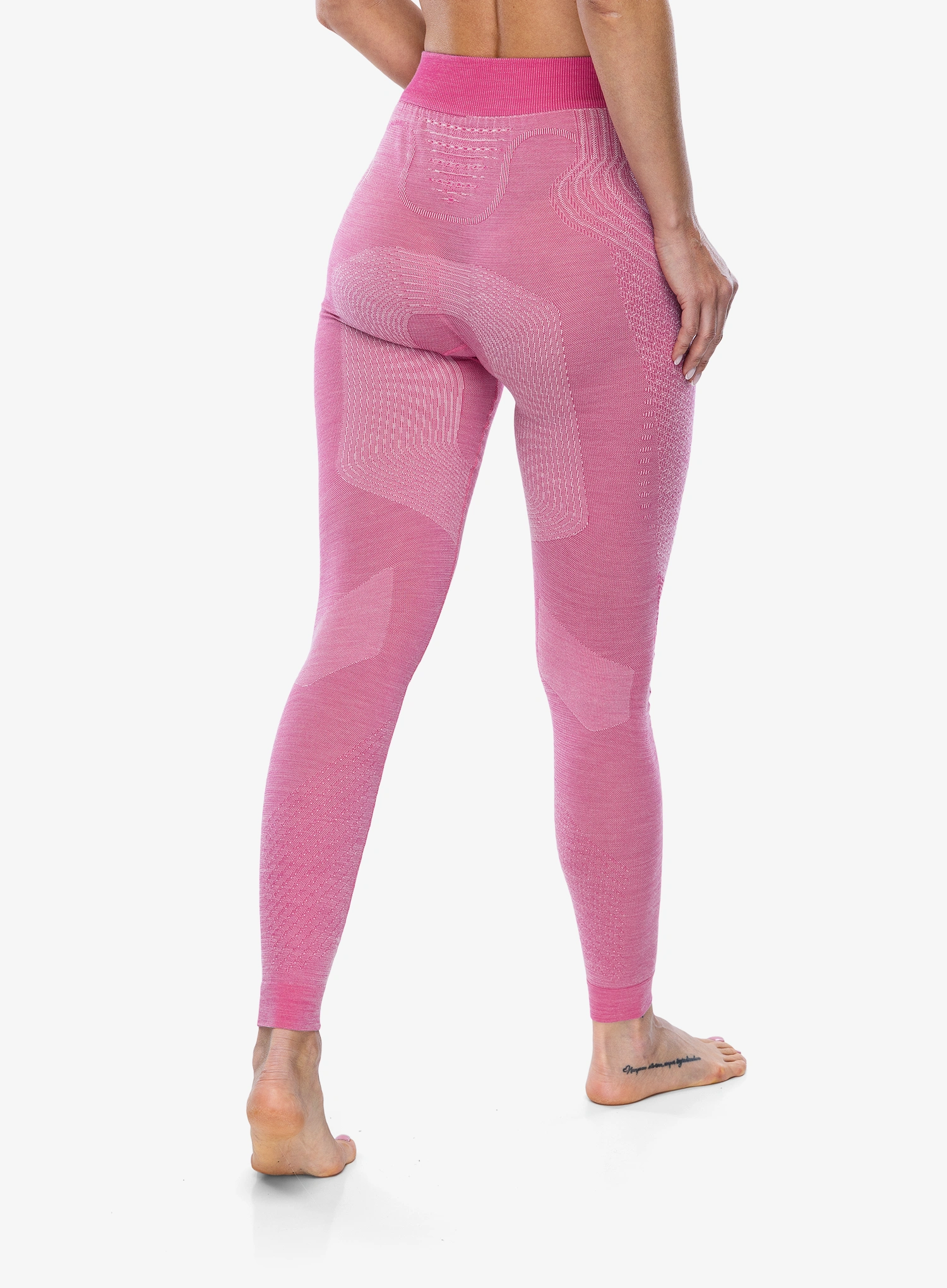 Dámske funkčné legíny UYN Fusyon Biotech UW Pants Long - fuchsia purple