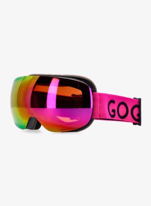 Lyžiarske okuliare GOG Ryder - matt black/polychromatic pink