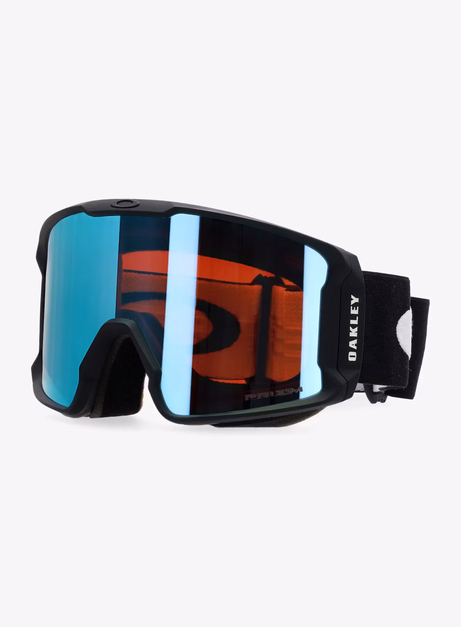 Lyžiarske okuliare Oakley Line Miner - matte black/sapphire iridium