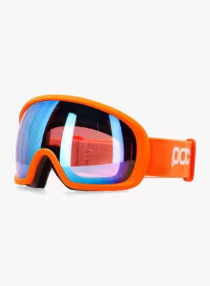 Lyžiarske okuliare POC Fovea - zink orange/partly sunny blue
