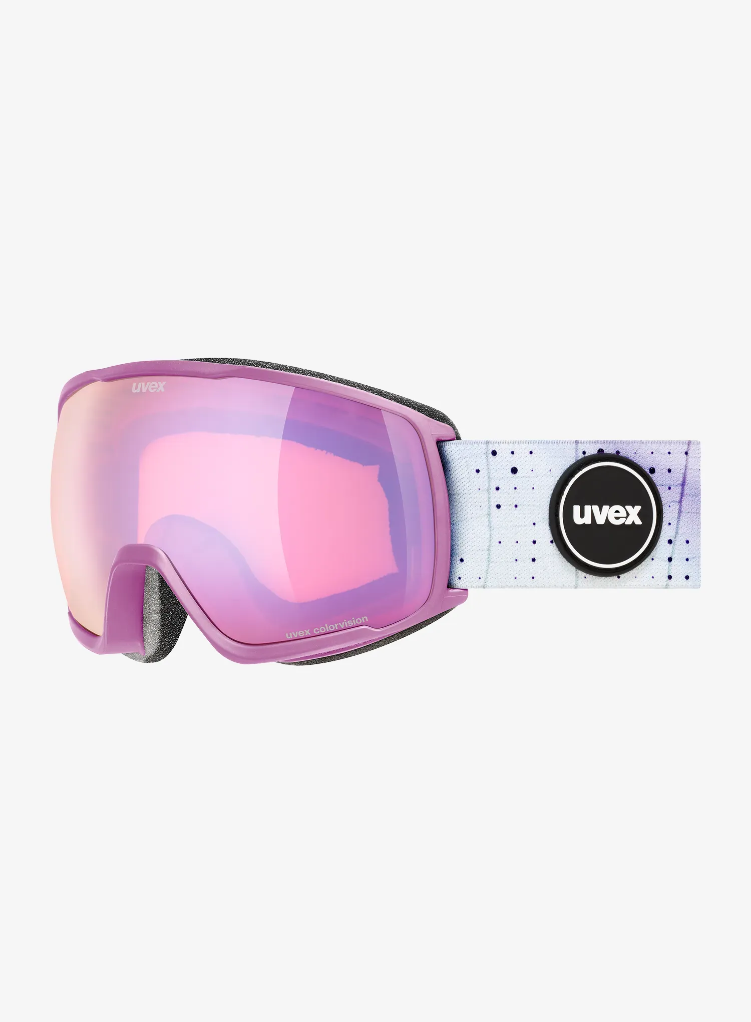 Lyžiarske okuliare Uvex Victorious S CV - plum matt SL/lilac-orange S2