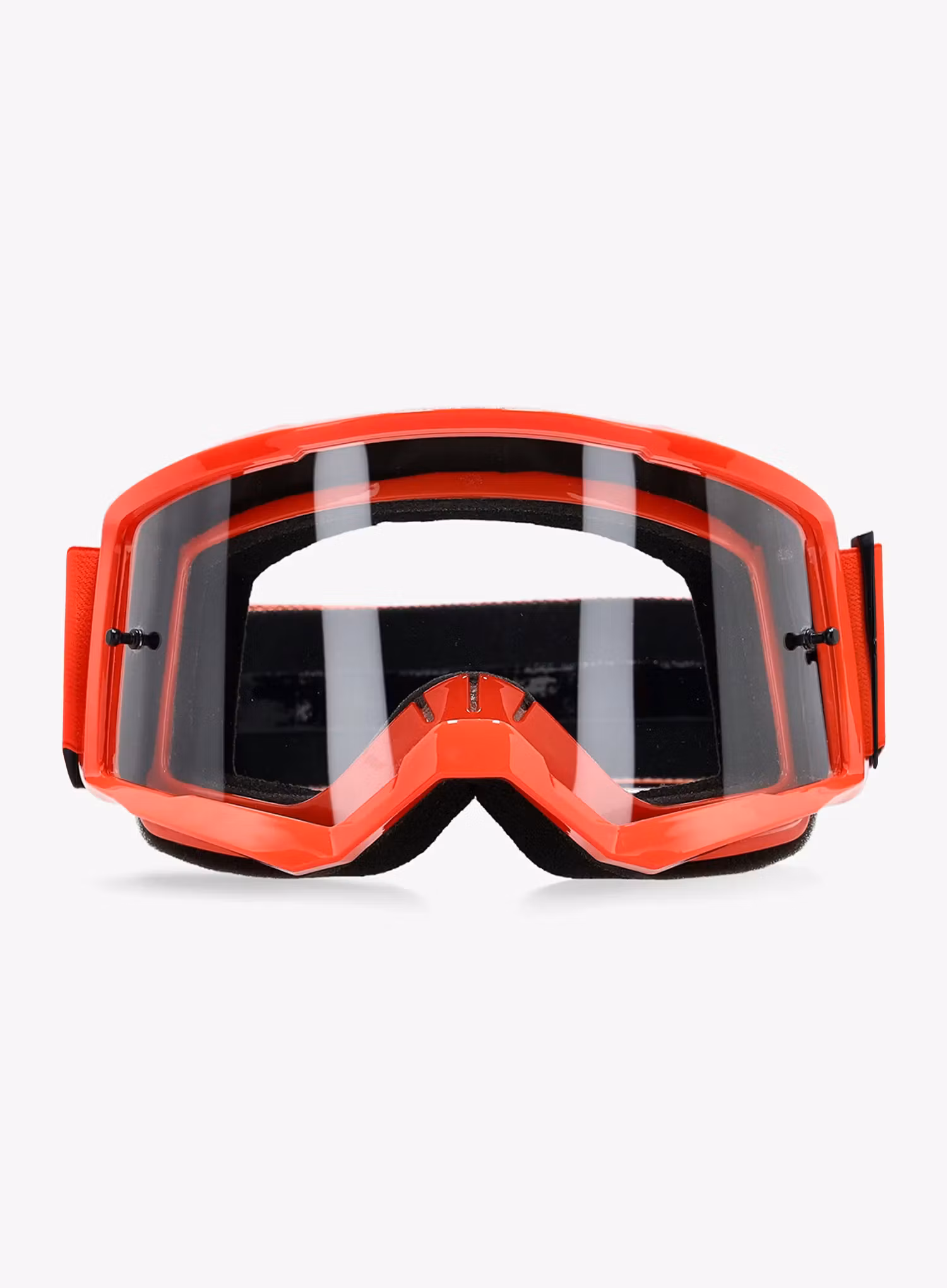 Ochranné cyklistické okuliare Fox Main Core Goggle - fluo red