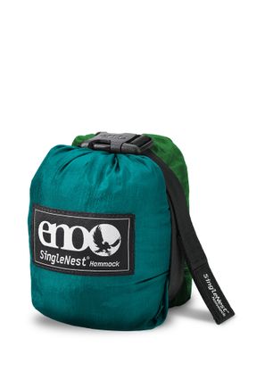 Hojdacia sieť ENO SingleNest Hammock - marine/cedar