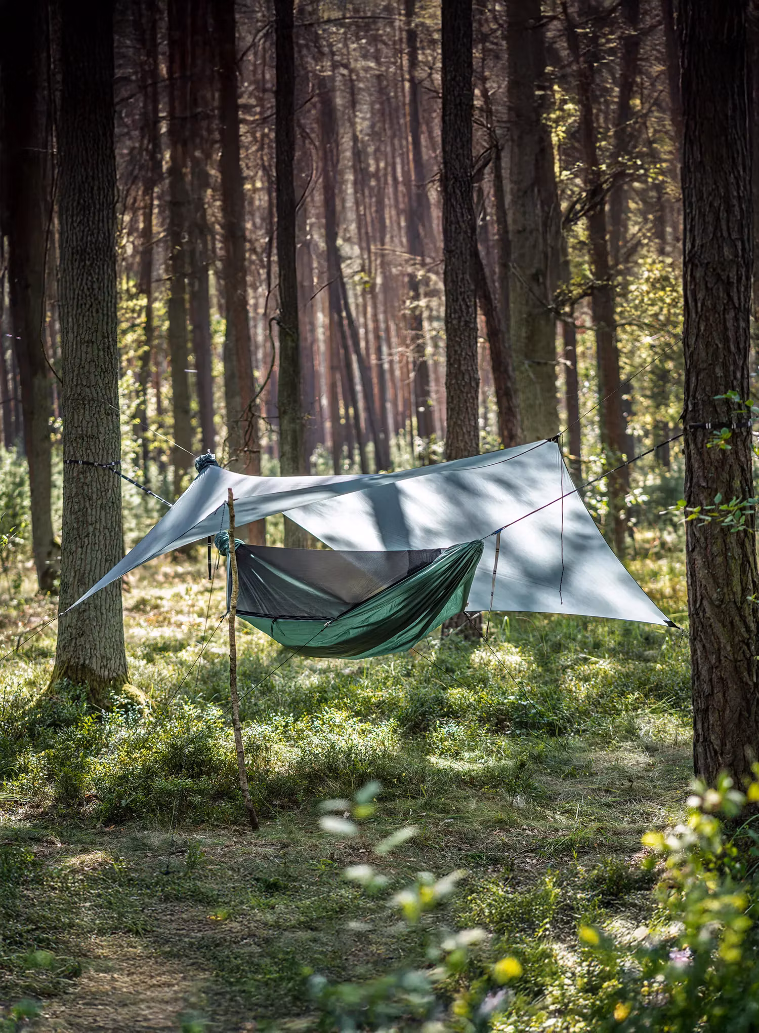 Hojdacia sieť Lesovik Draka - silver pine
