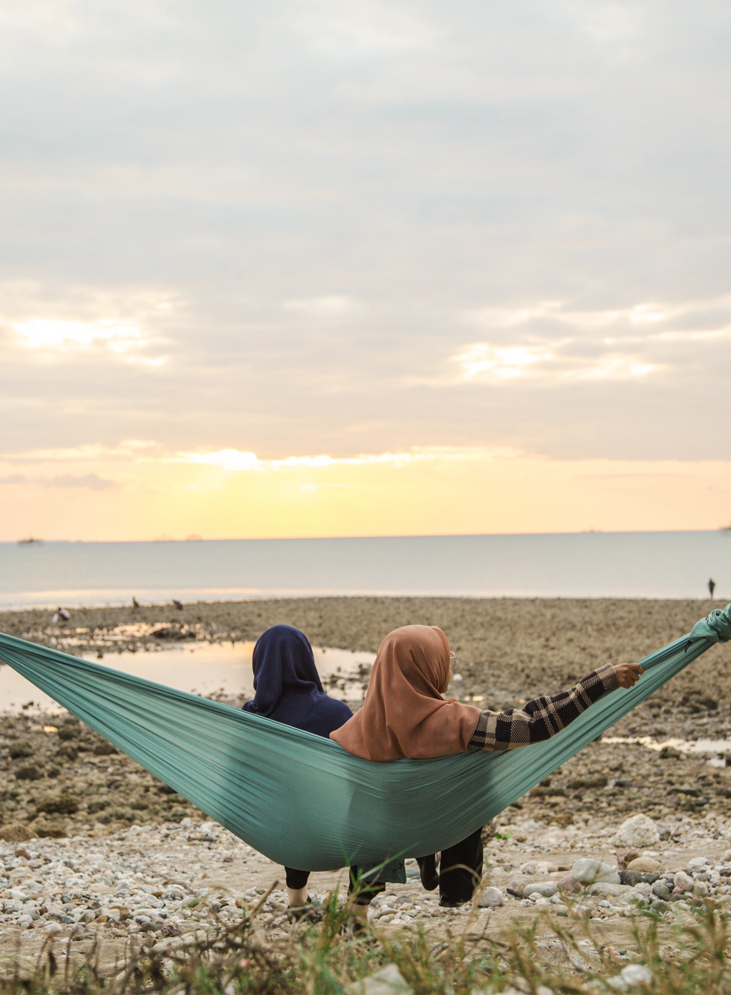 Hojdacia sieť Ticket To The Moon Compact Hammock - petrol green
