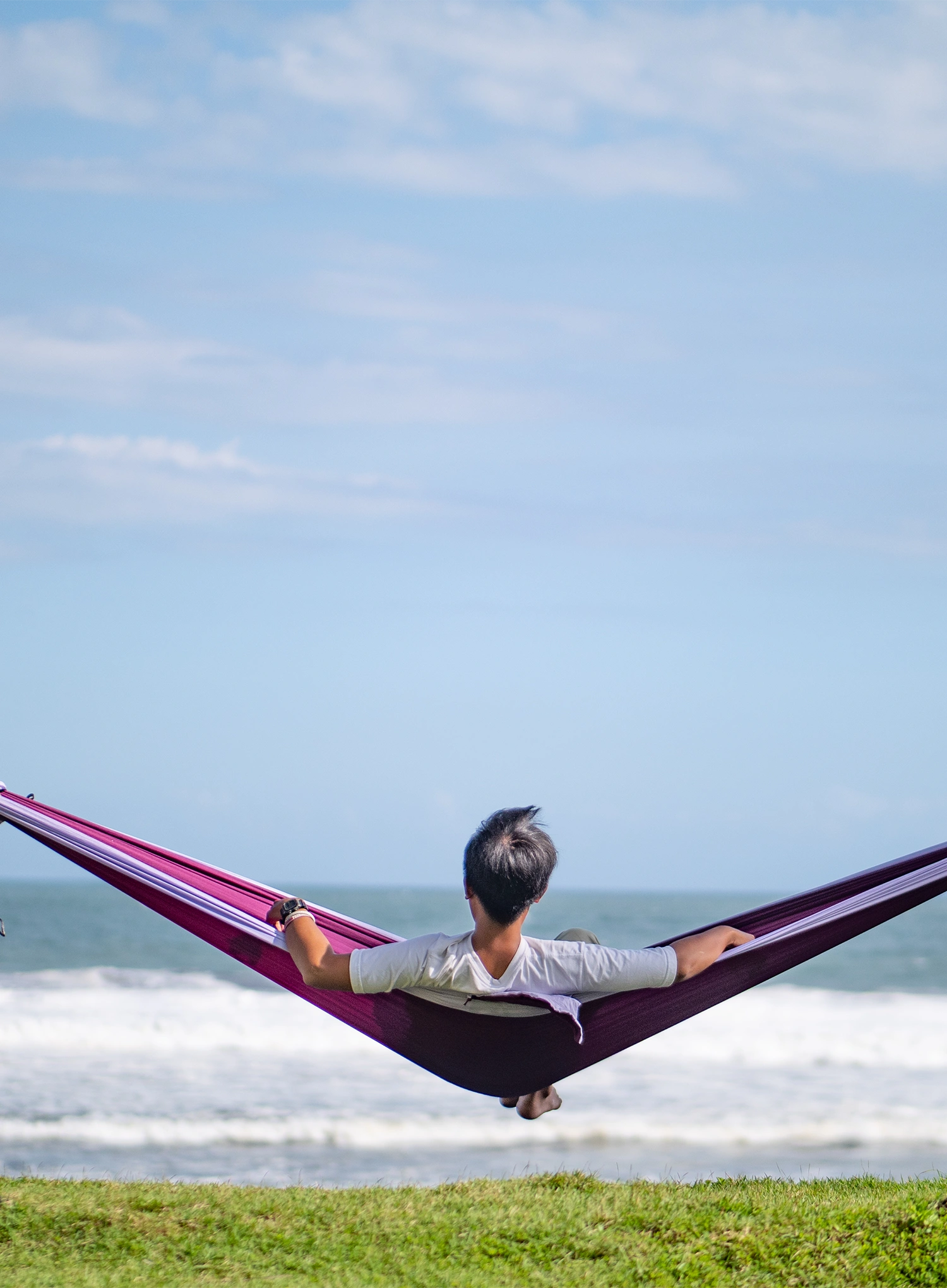 Hojdacia sieť Ticket To The Moon King Size Hammock - plum/light purple