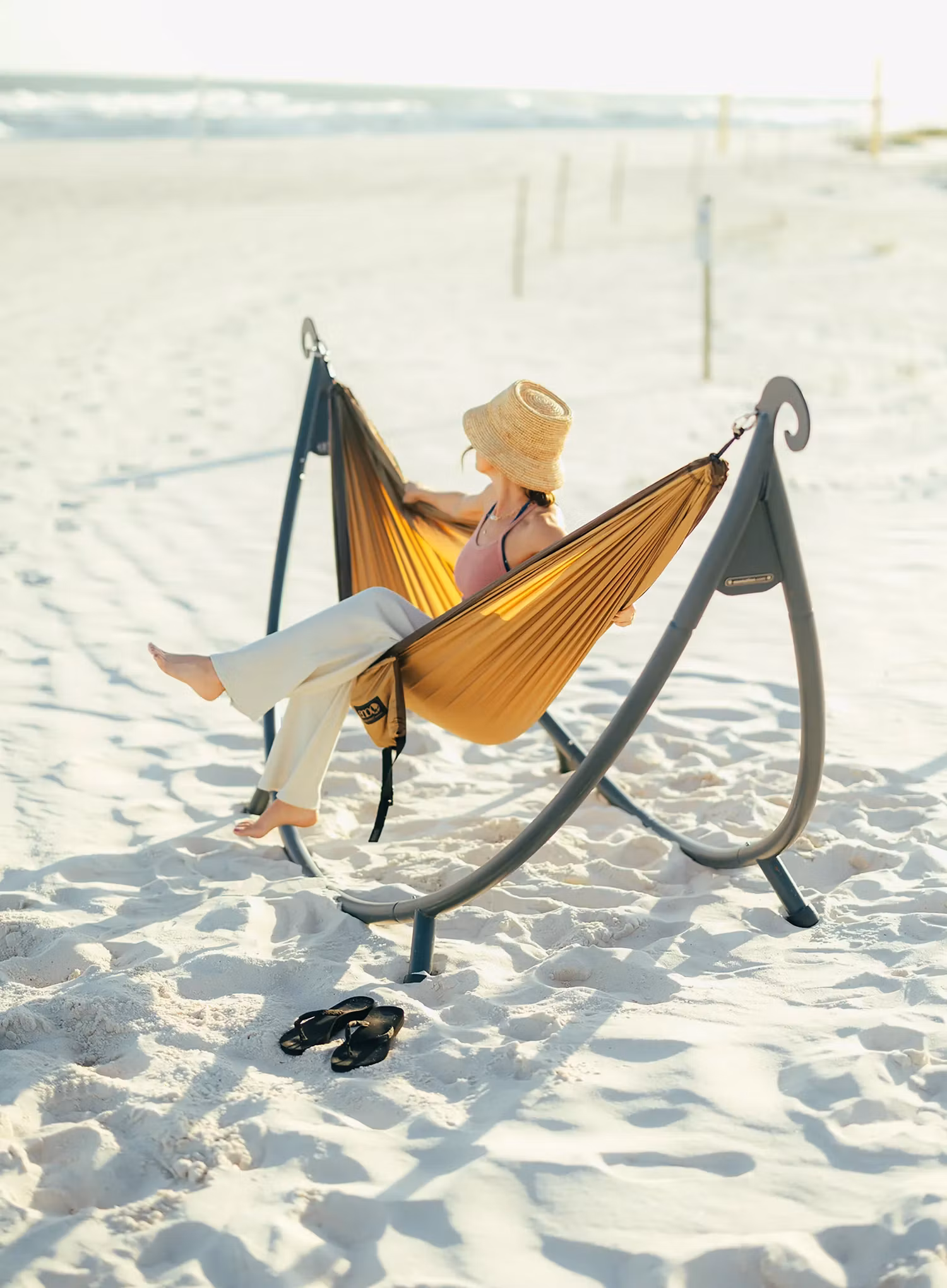 Hojdacia sieť ENO DoubleNest Hammock - chocolate/latte