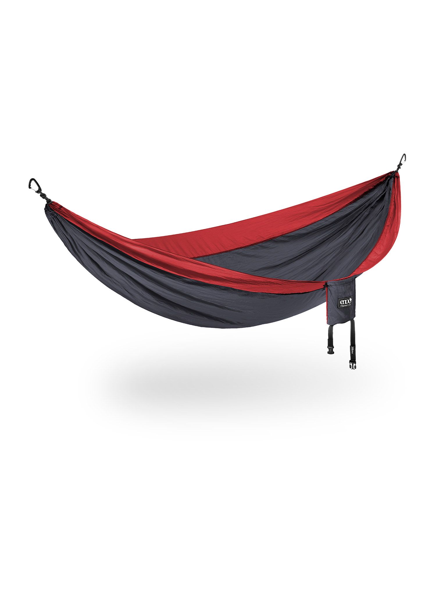 Hojdacia sieť ENO SingleNest Hammock - charcoal/red