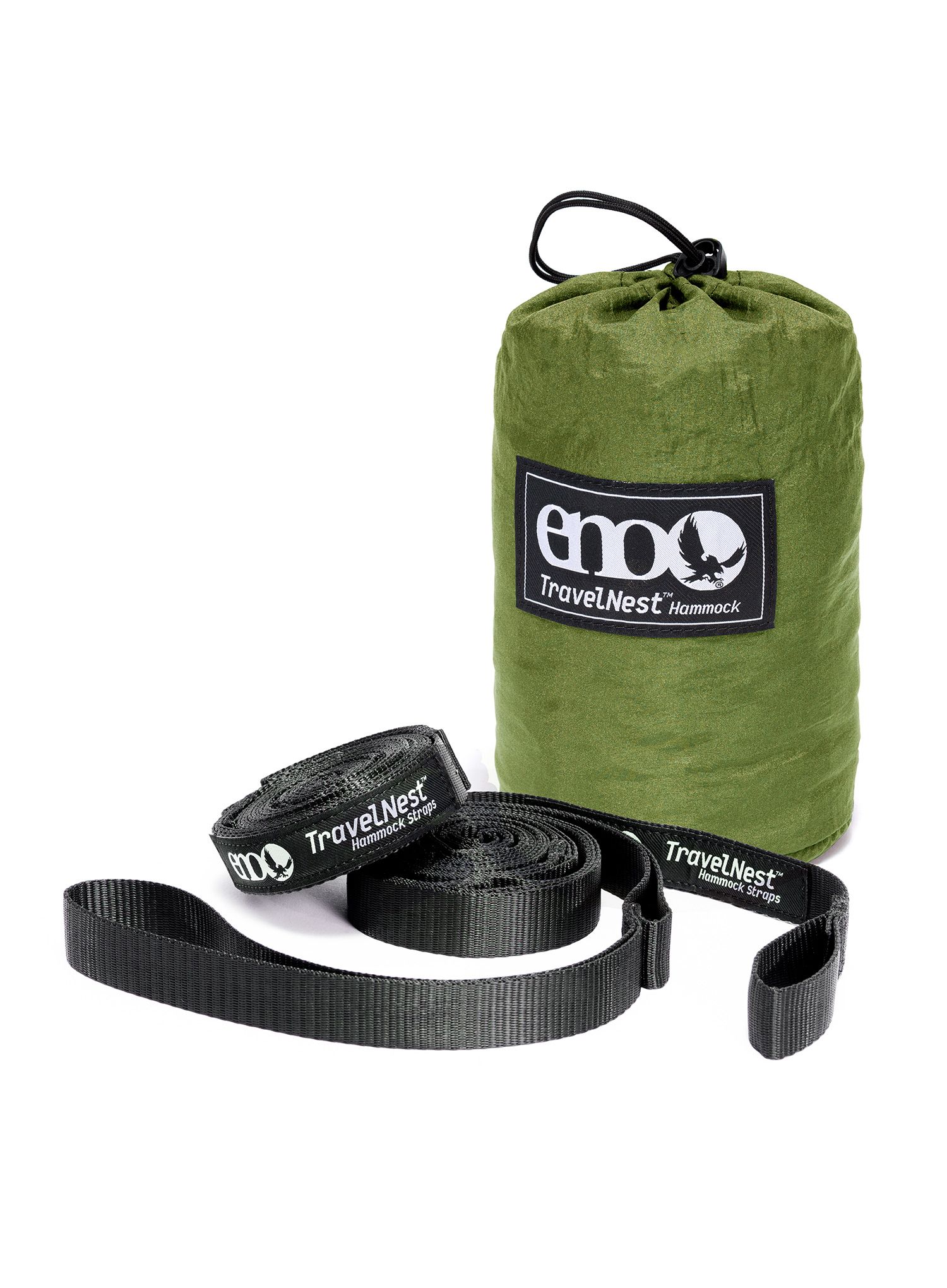 Hojdacia sieť ENO TravelNest Hammock & Straps Combo - moss