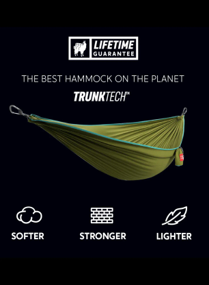 Hojdacia sieť Grand Trunk TrunkTech Double - green/aqua
