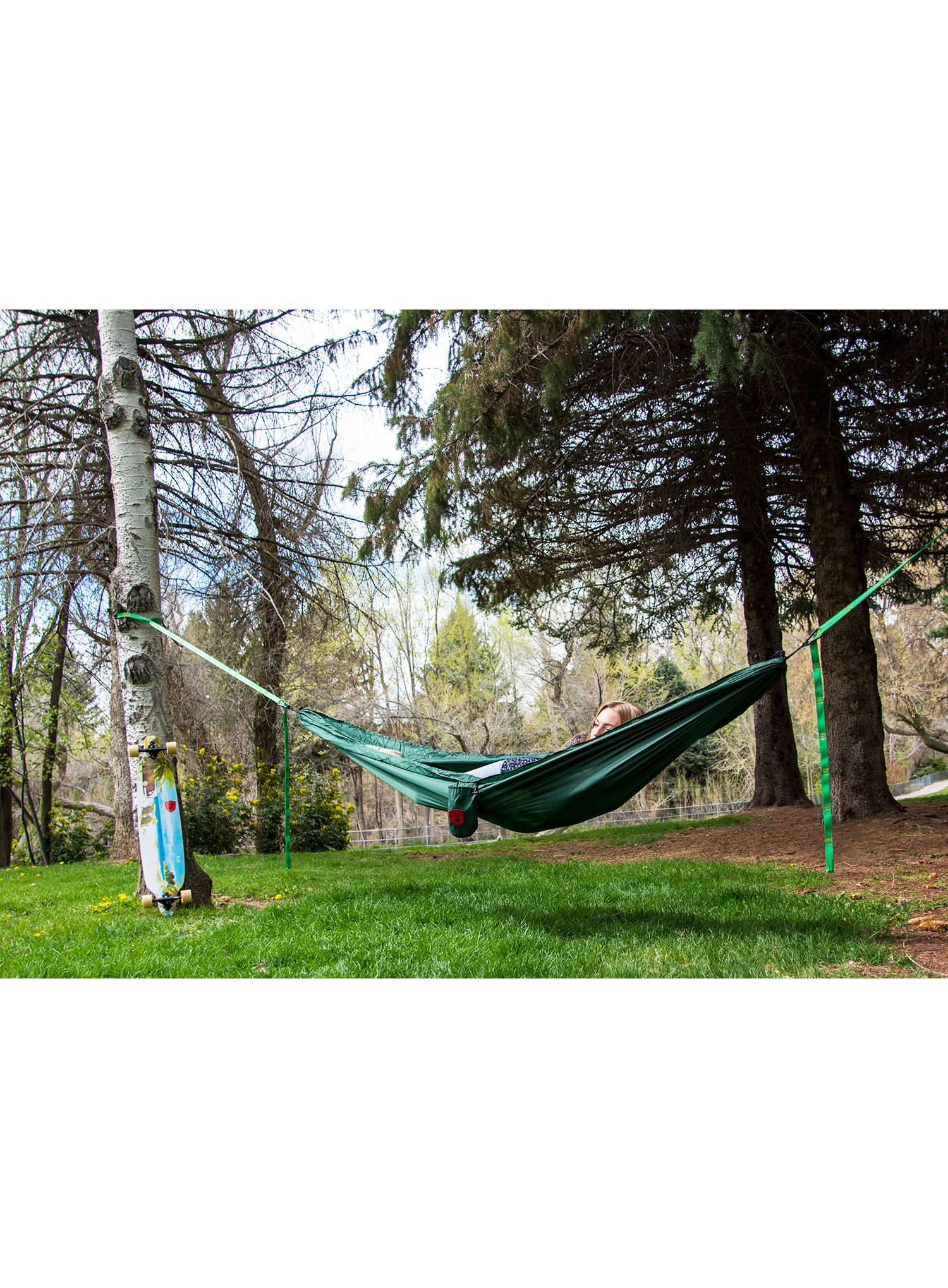 Hojdacia sieť Grand Trunk Ultralight Starter Hammock - green
