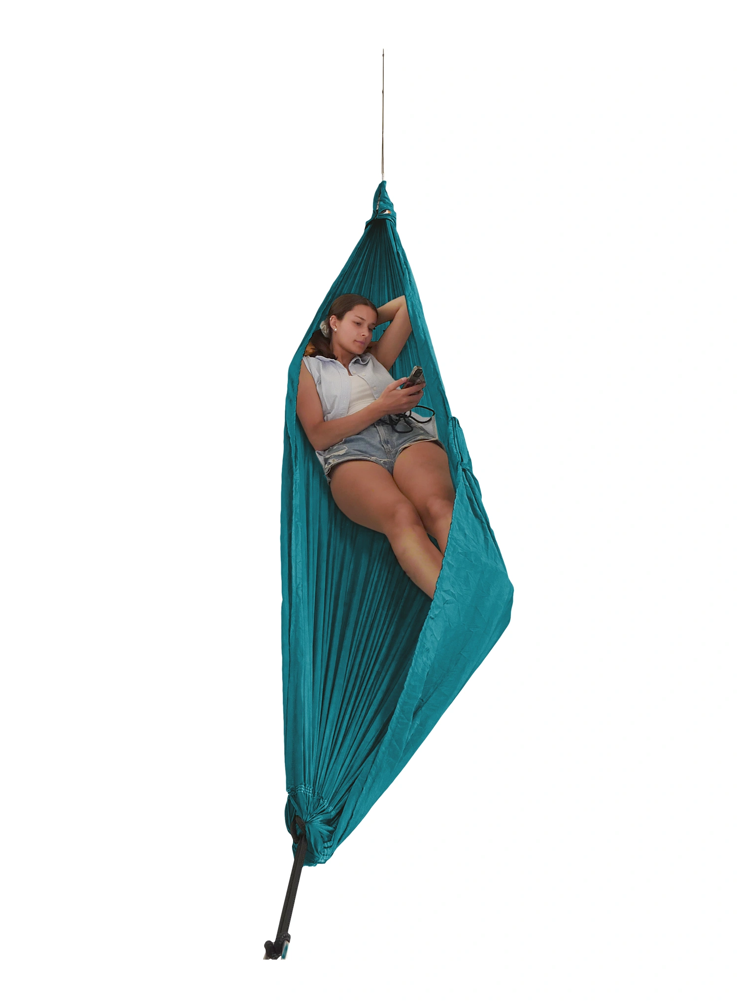 Hojdacia sieť Ticket To The Moon Compact Hammock - aqua