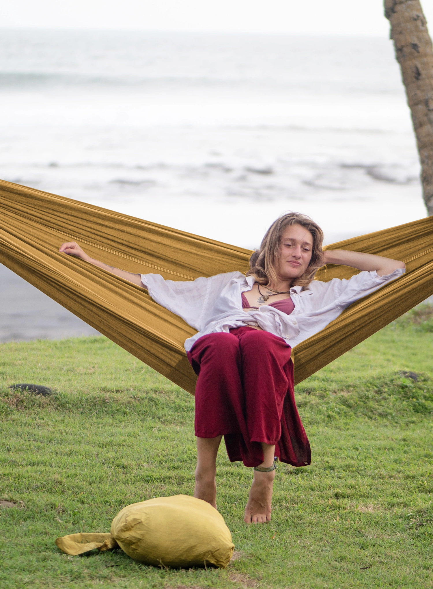 Hojdacia sieť Ticket To The Moon Compact Hammock - sand