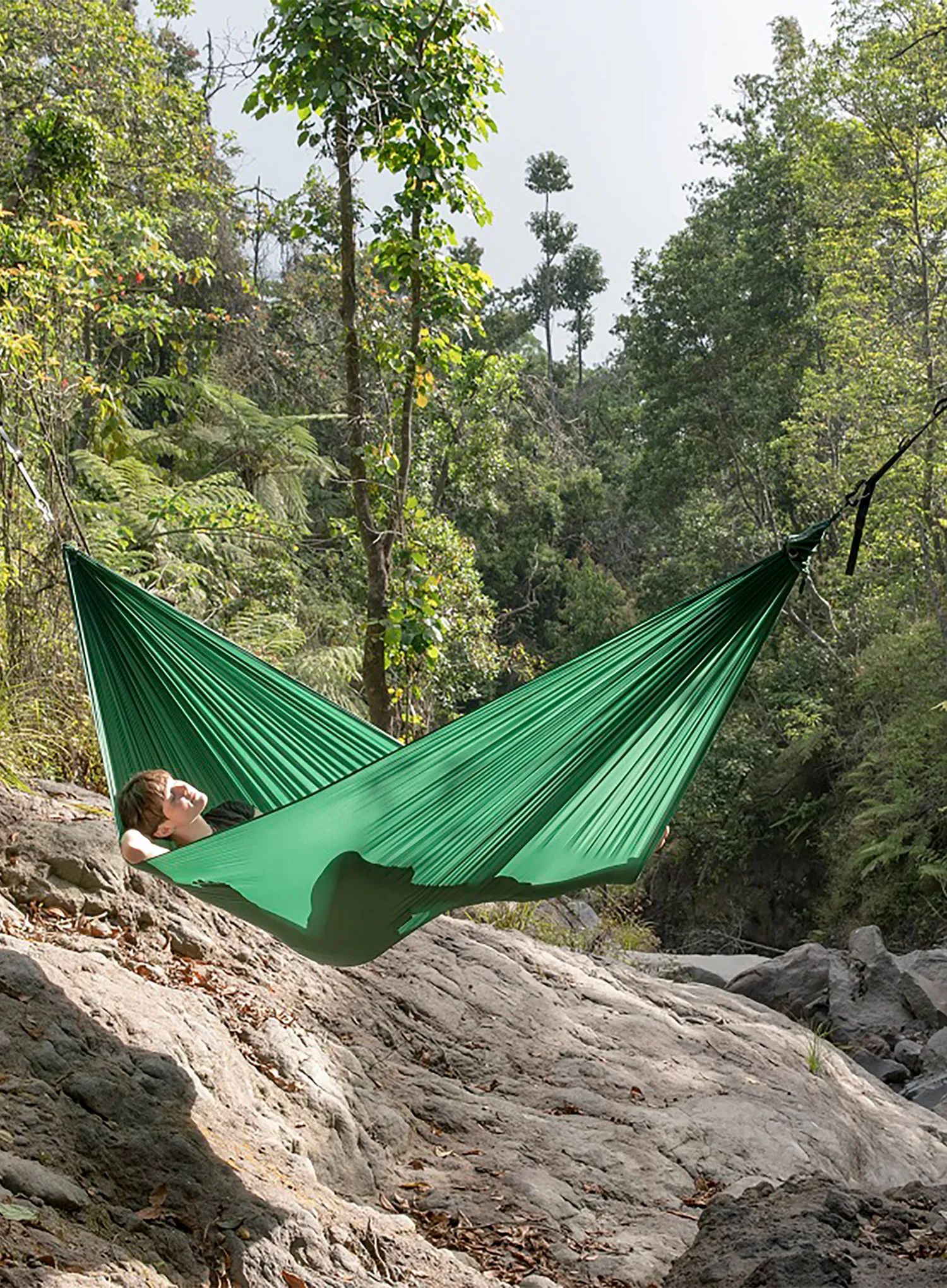 Hojdacia sieť Ticket To The Moon Lightest Hammock - forest green