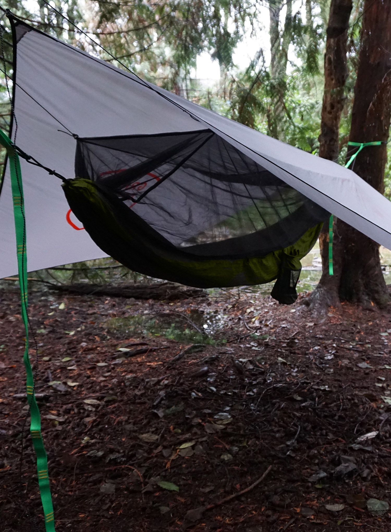 Hojdacia sieť s moskytiérou Grand Trunk Skeeter Beeter XT Hammock - olive