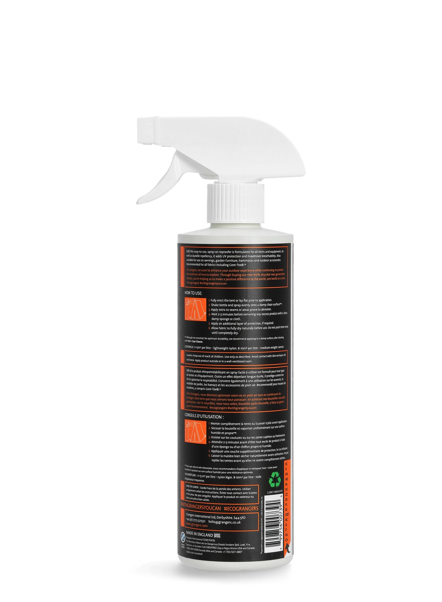 Impregnácia Grangers Tent and Gear Repel 500ml