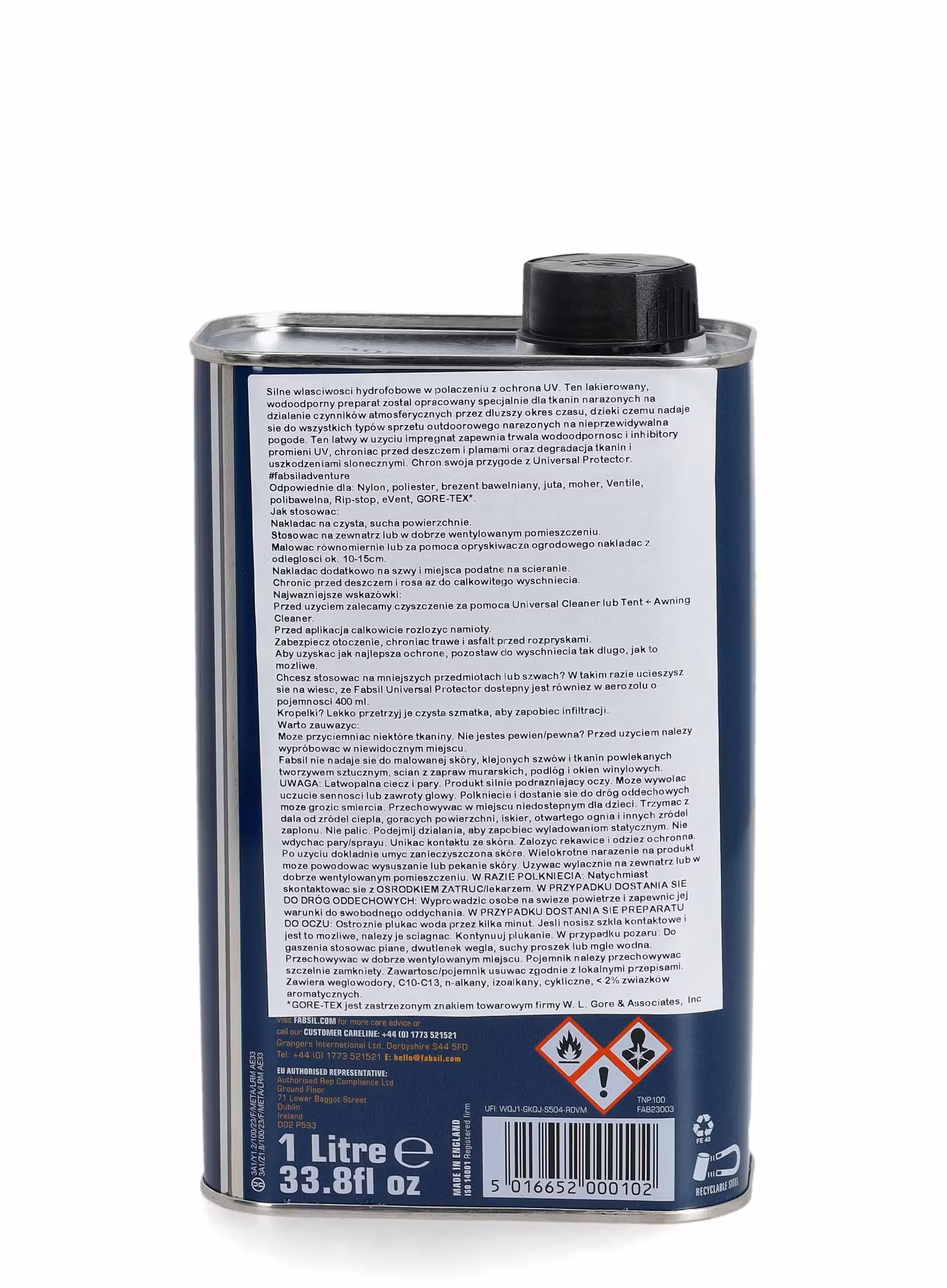Impregnácia stanu Grangers Fabsil Universal Protector 1000ml