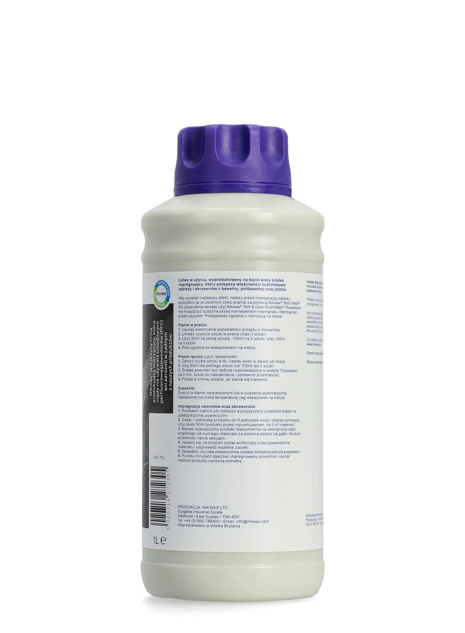 Impregnácia Nikwax Cotton Proof 1l