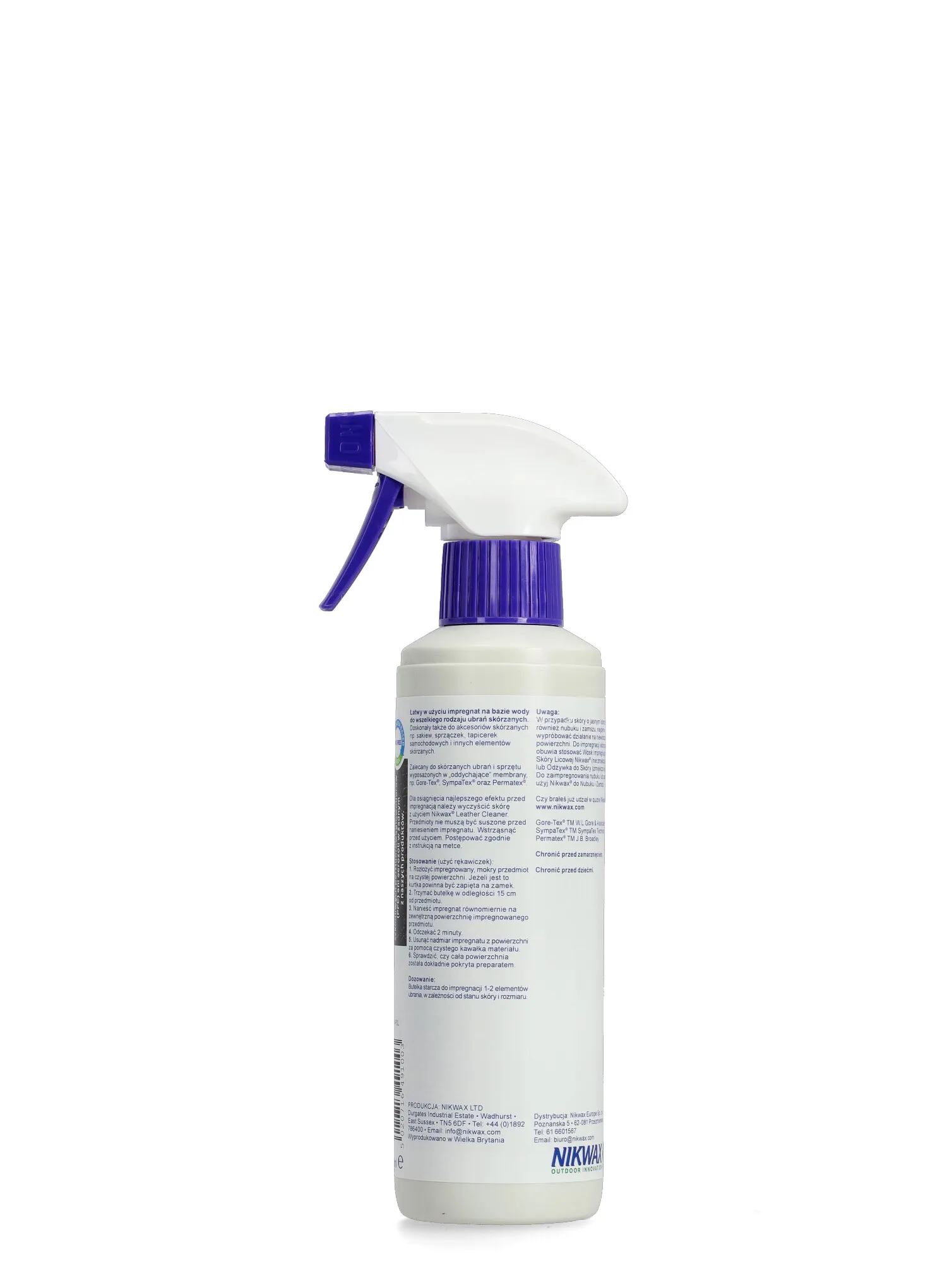 Impregnácia Nikwax Leather Restorer Spray-On 300 ml