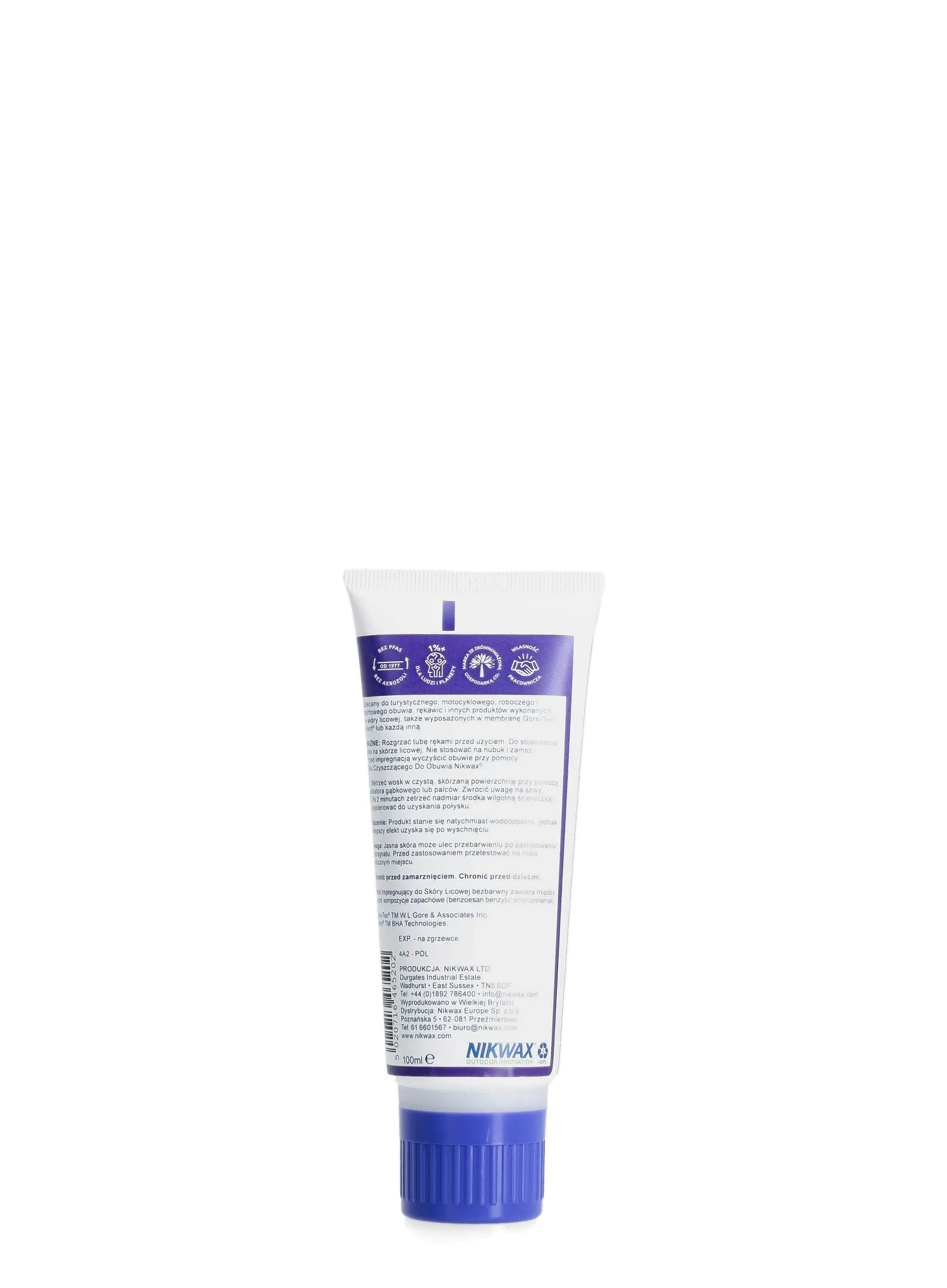 Vosk na topánky Nikwax Waterproofing wax for leather 100 ml - clear