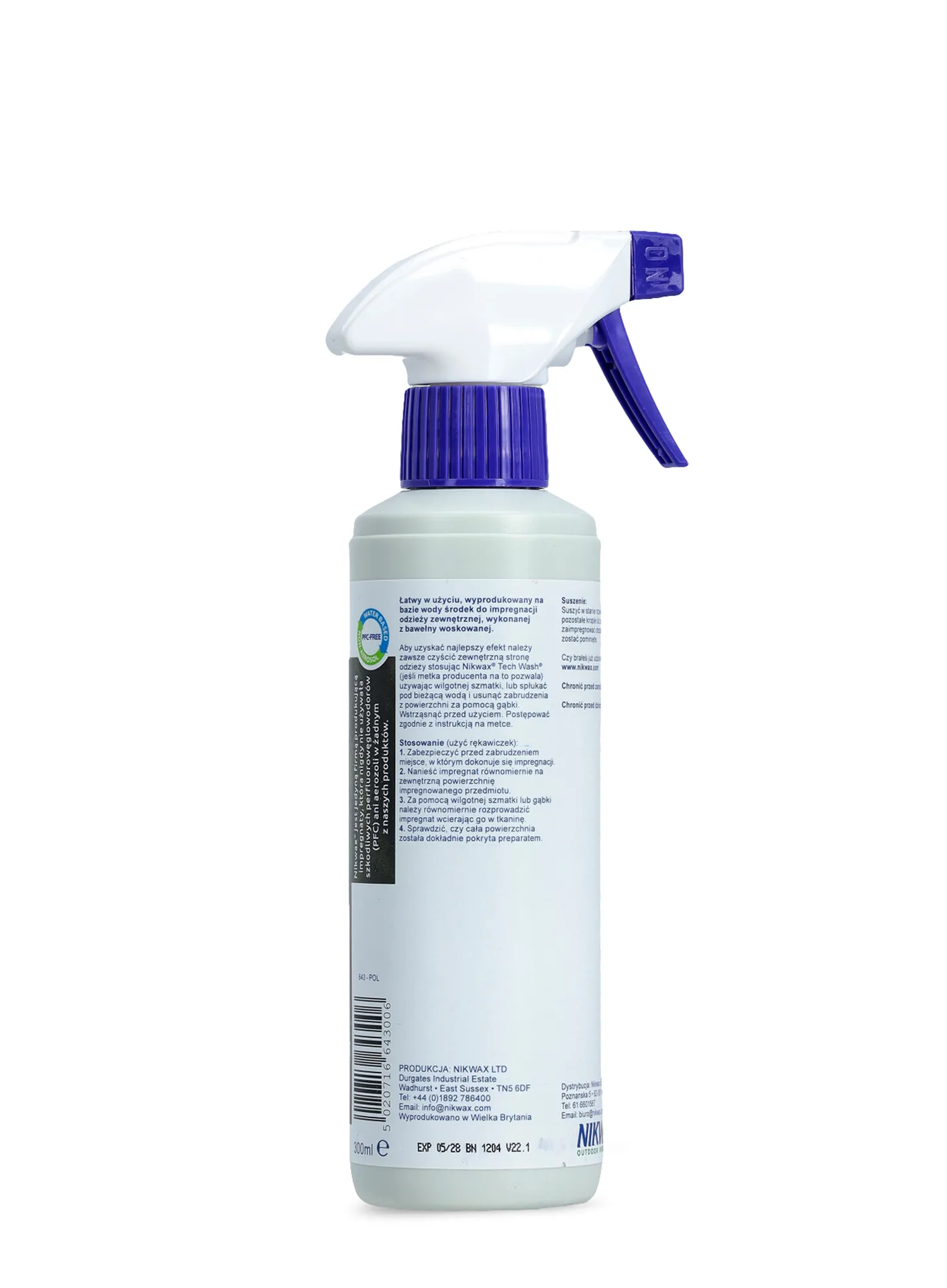 Impregnácia Nikwax Wax Cotton Proof 300ml