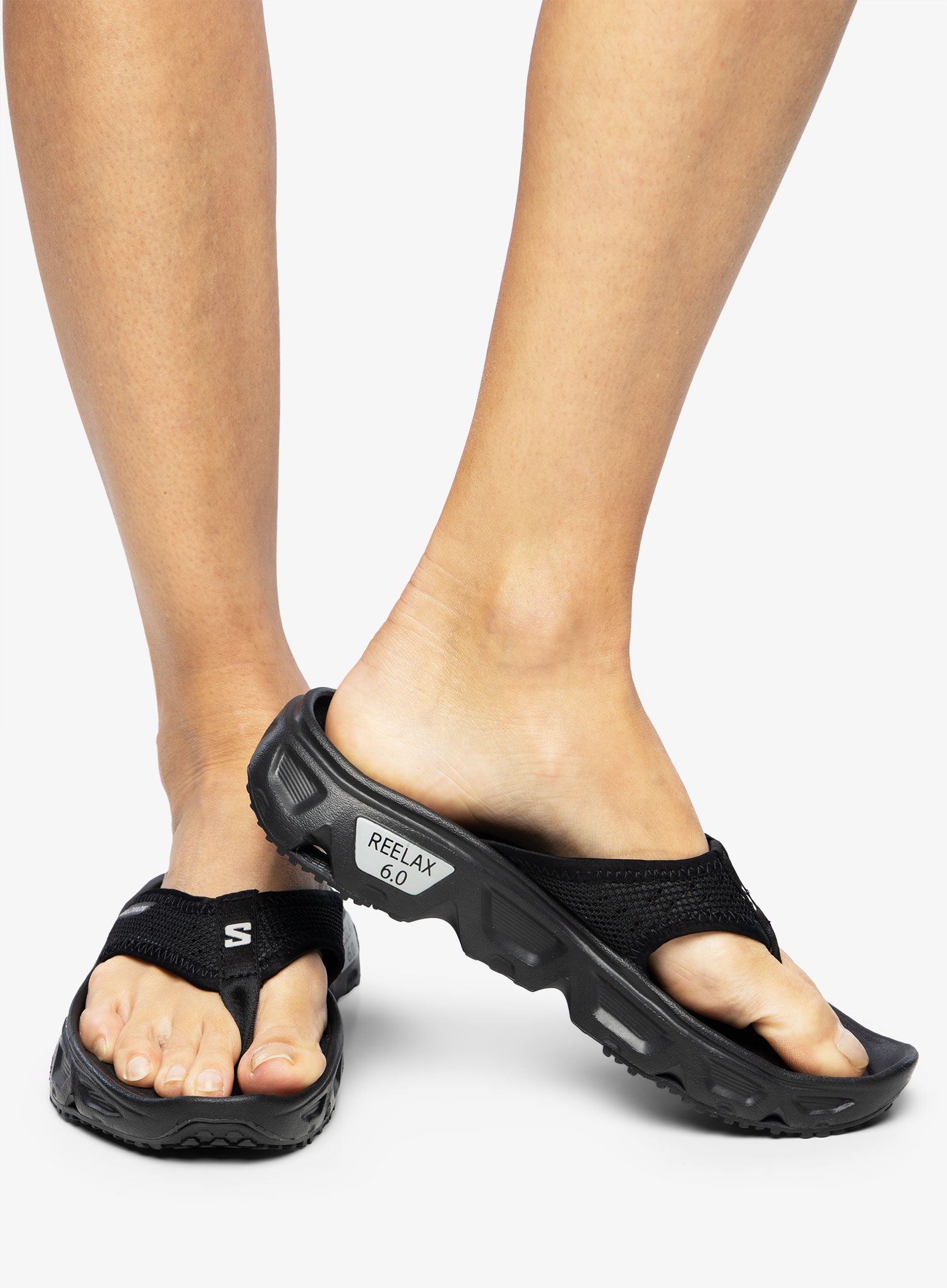 Dámske žabky Salomon Reelax Break 6.0 - black/black/alloy