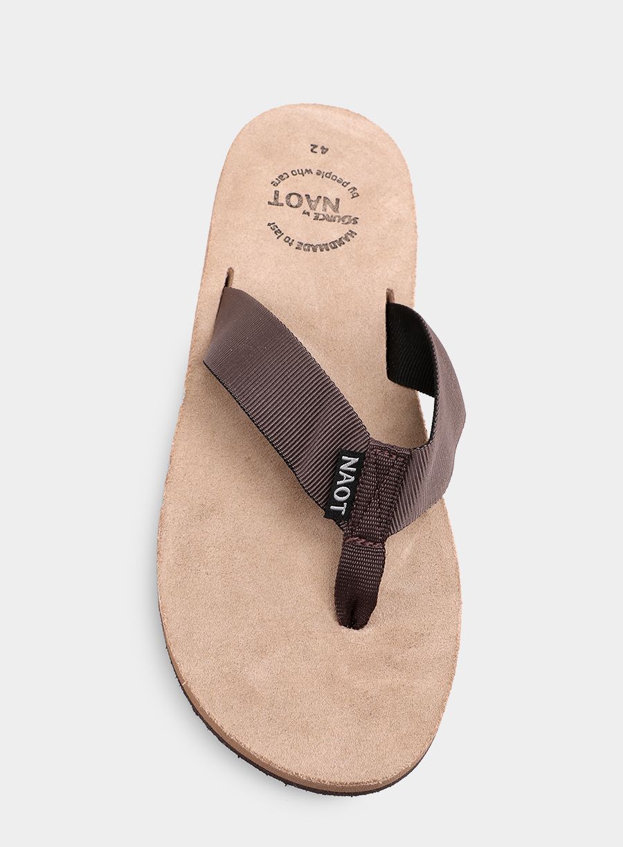 Žabky Source Island - solid brown 