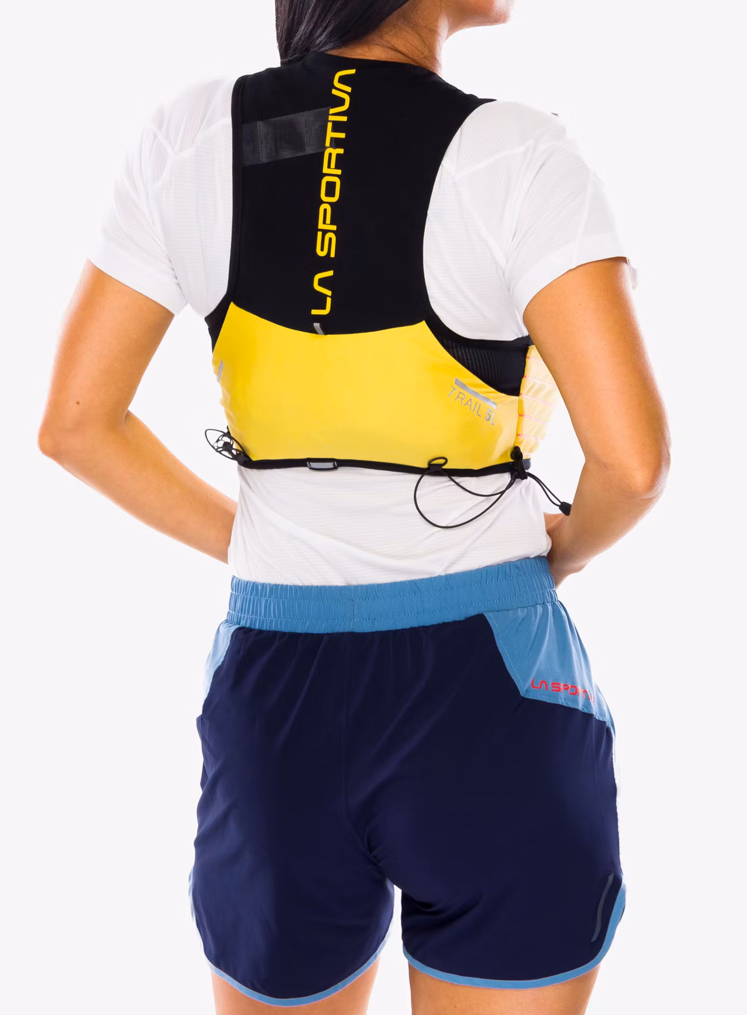 Bežecká vesta La Sportiva Trail Vest 5L  - yellow/black
