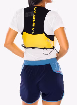 Bežecká vesta La Sportiva Trail Vest 5L - yellow/black