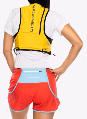 Bežecká vesta La Sportiva Ultra Trail Vest 10L - yellow/black