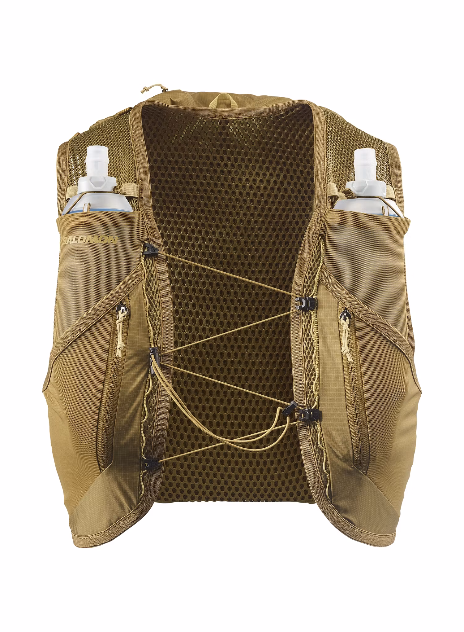 Bežecká vesta Salomon Active Skin 12 Set - brilliant olive/willow