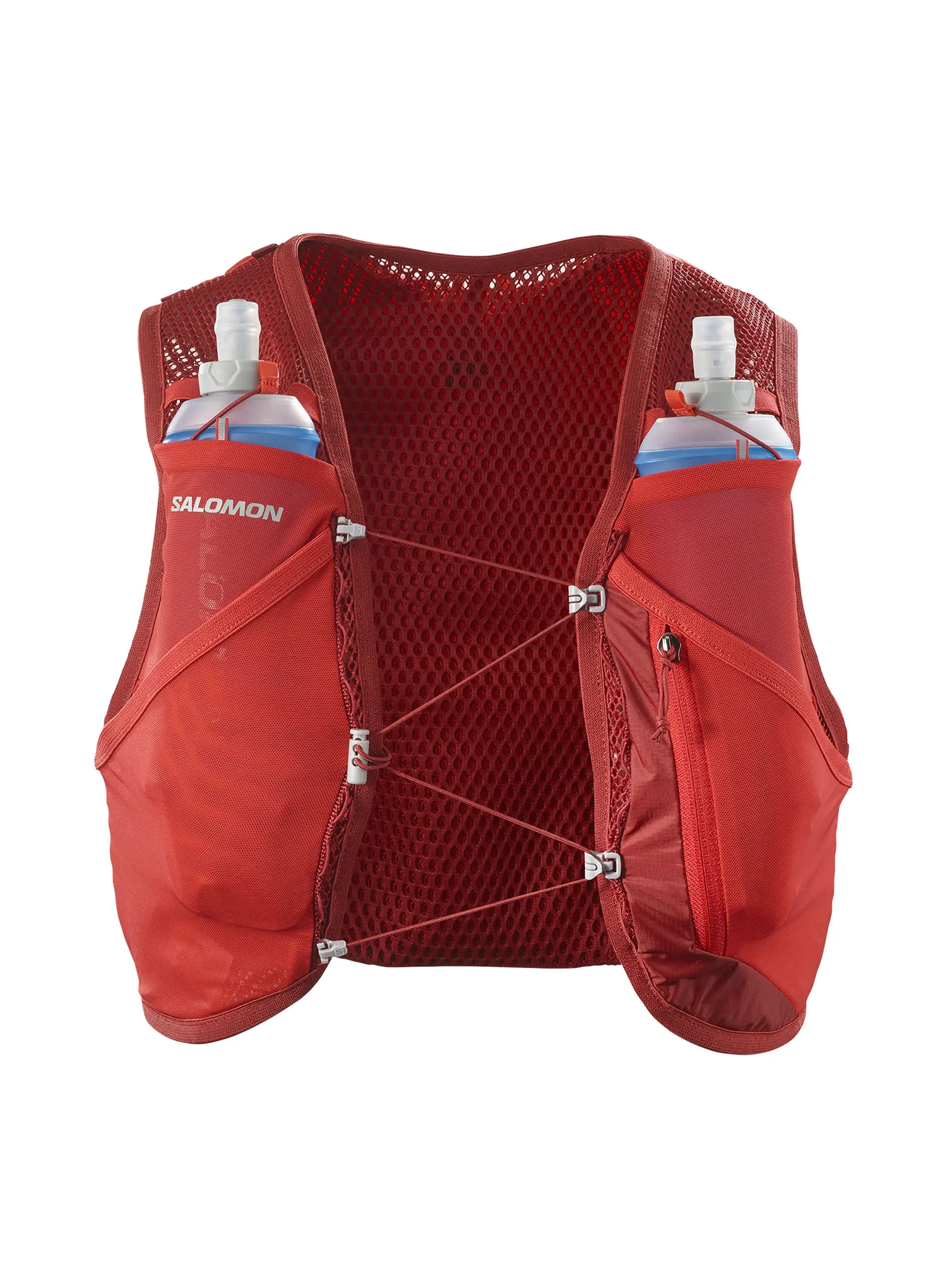 Bežecká vesta Salomon Active Skin 4 Set - red dahlia/high risk