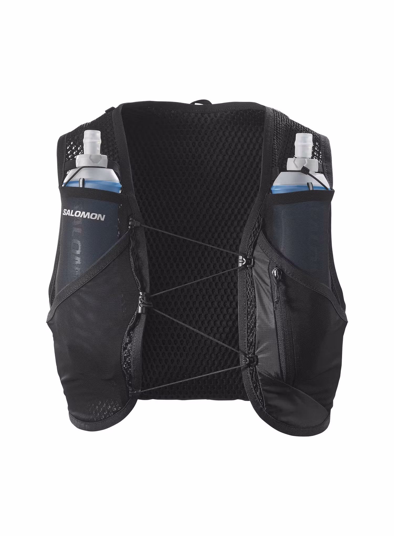 Bežecká vesta Salomon Active Skin 8 Set - black/metal