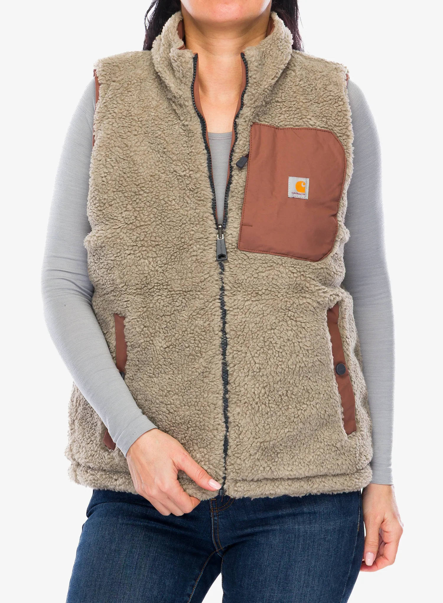 Dámska vesta Carhartt Relaxed Fit Montana Insulated Vest - nutmeg