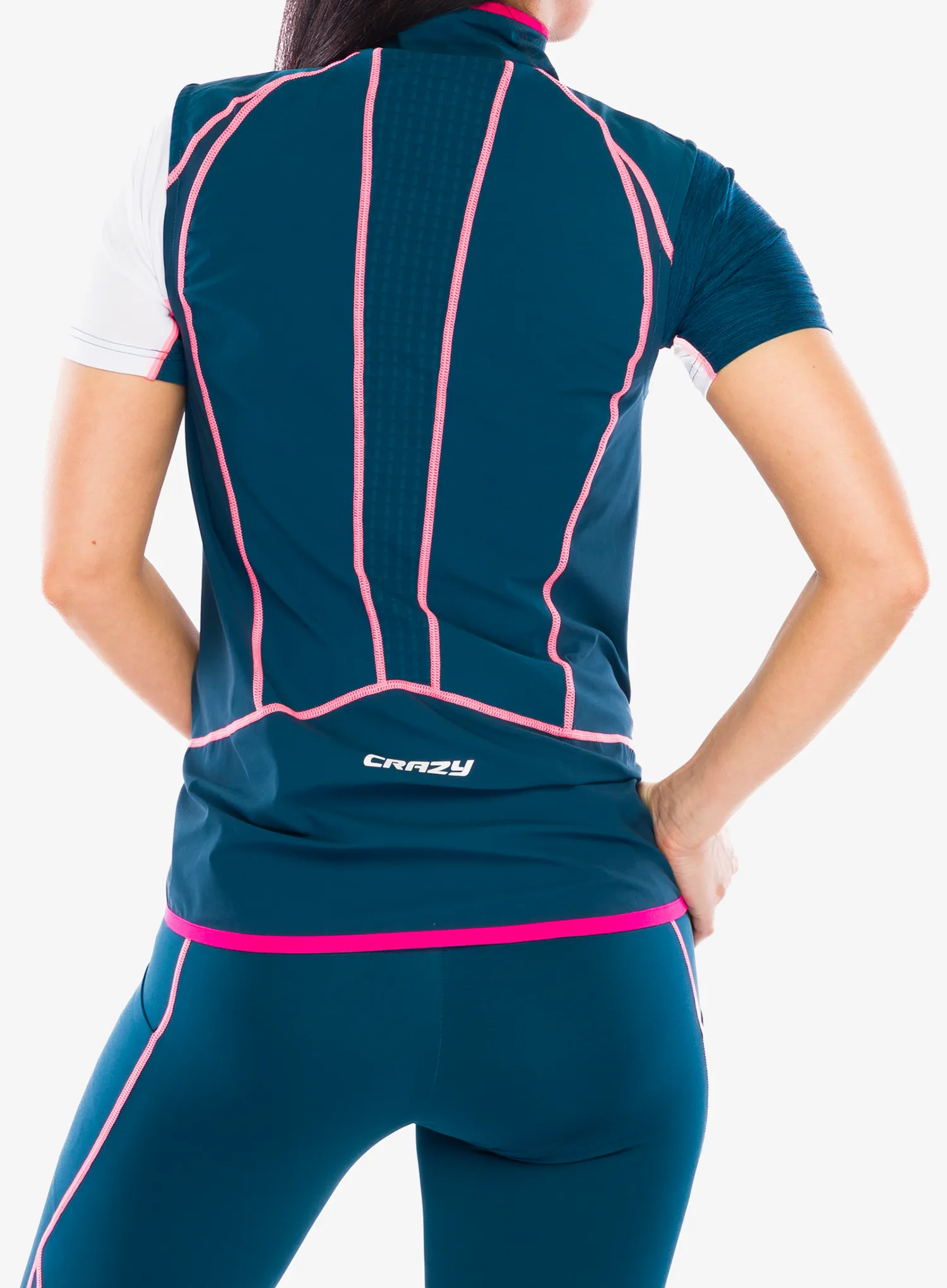 Dámska vesta Crazy Vest Alpinstar Light - coralin