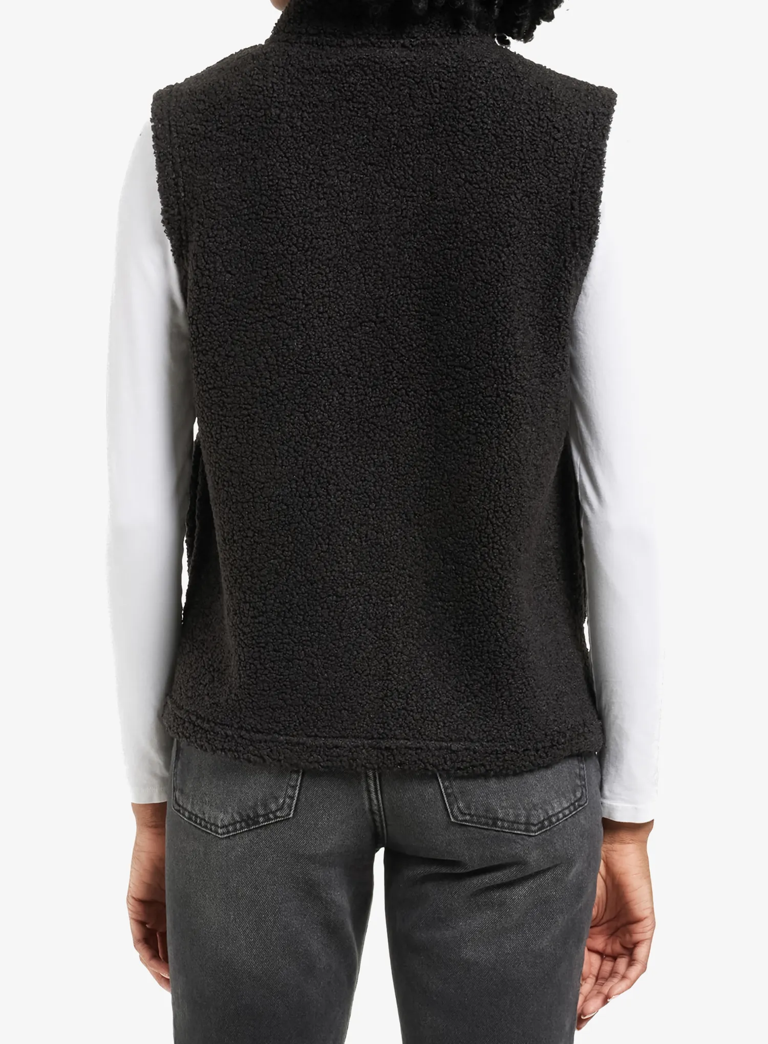 Dámska vesta Didriksons Kiana Vest - black
