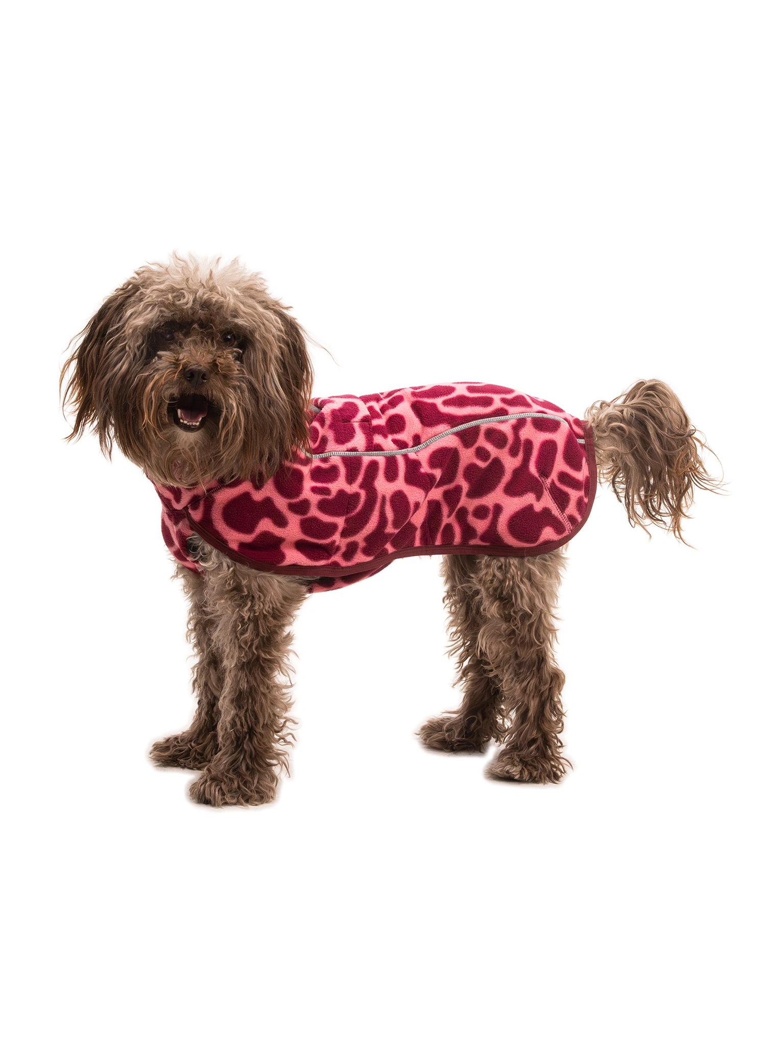 Vesta pre psa Ruffwear Climate Changer Fleece Vest - berry lava