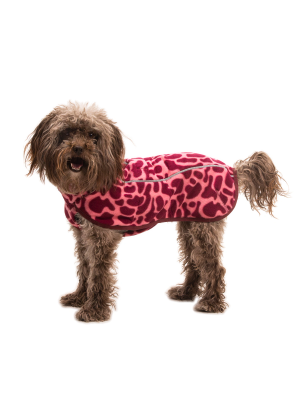 Vesta pre psa Ruffwear Climate Changer Fleece Vest - berry lava
