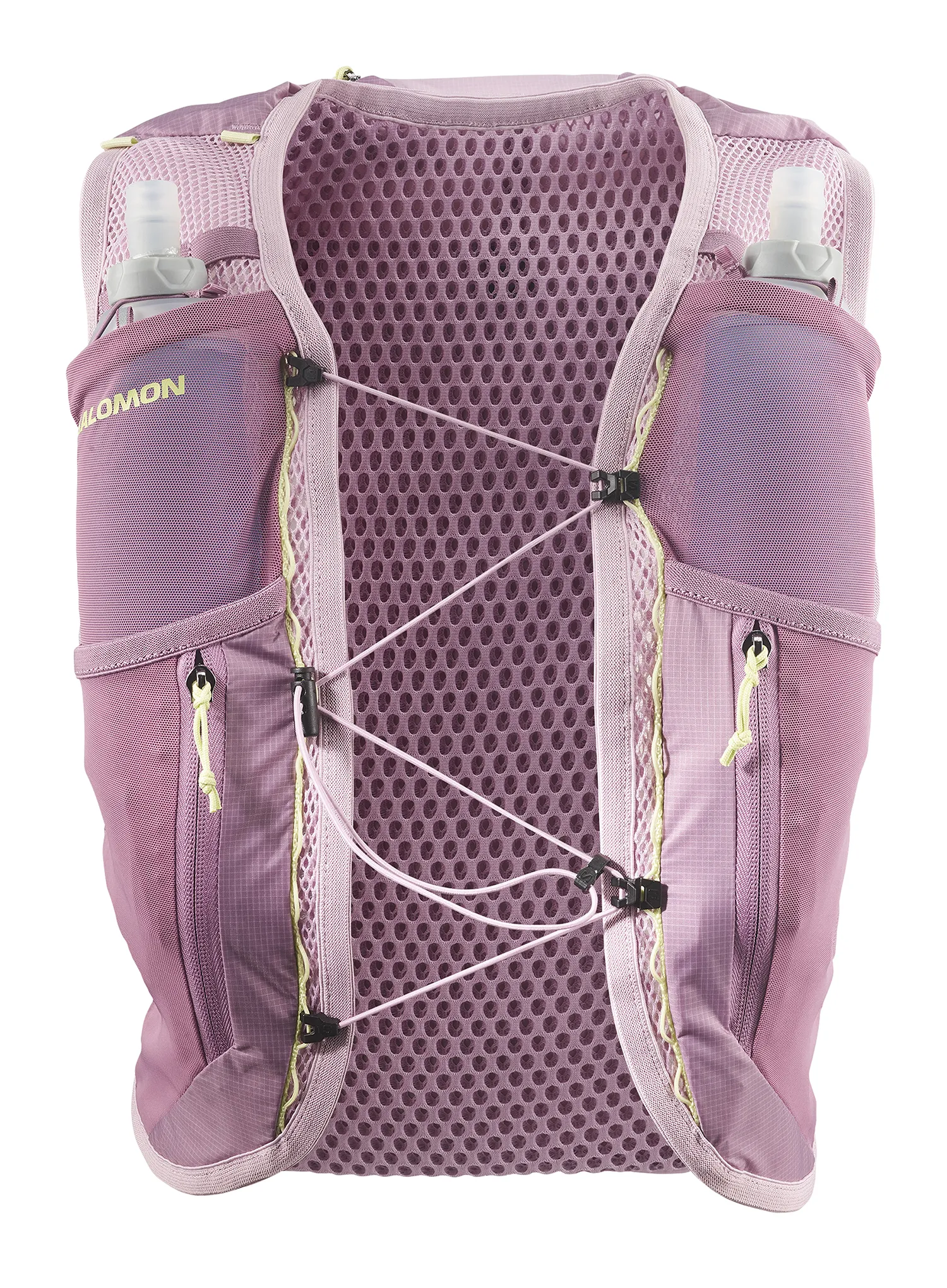 Bežecká vesta dámska Salomon Active Skin 12 Set - dawn pink/dusky/butterfly