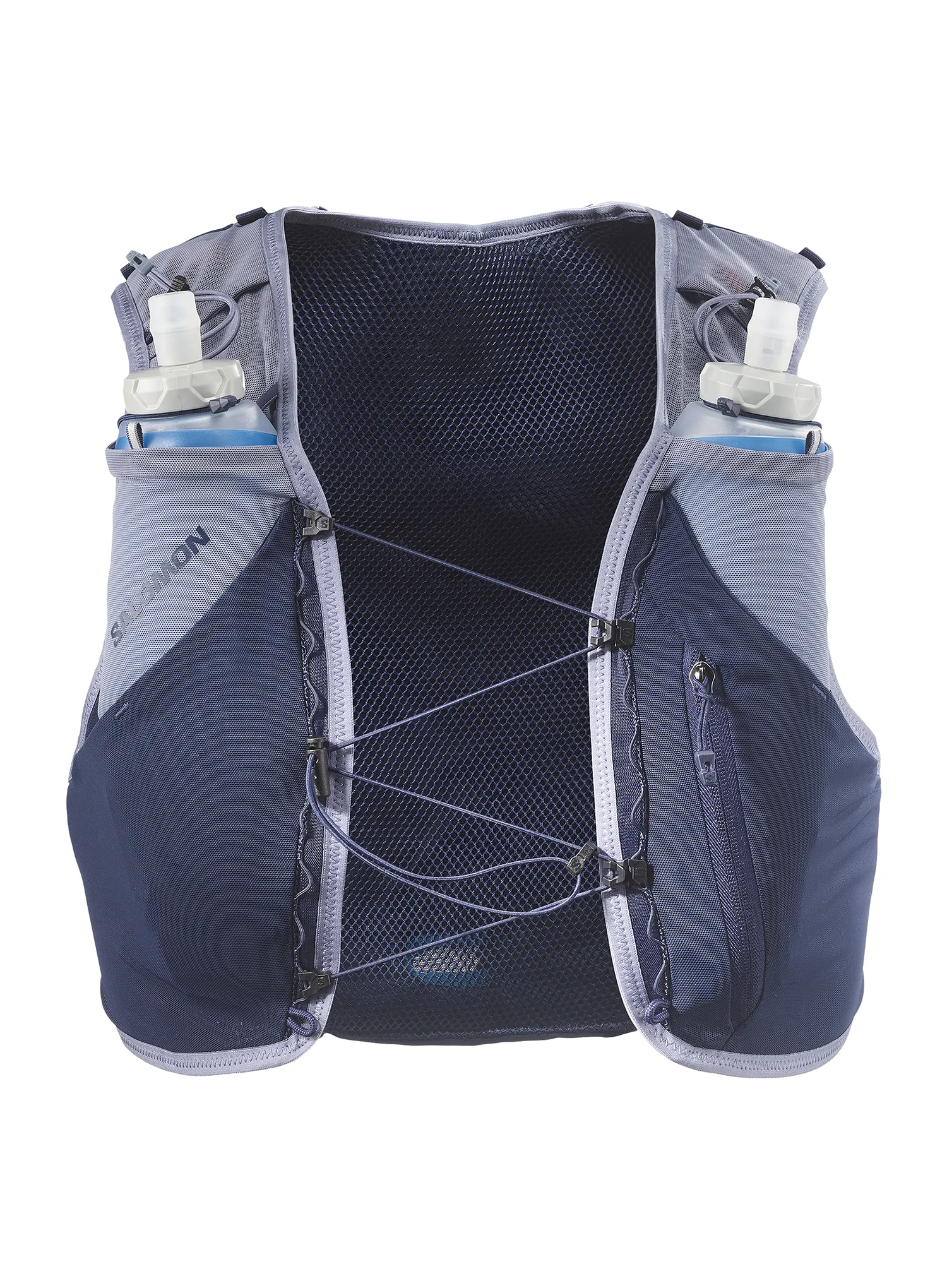 Bežecká vesta Salomon Adv Skin 5 Gradient Set - maritime blue/grisaille
