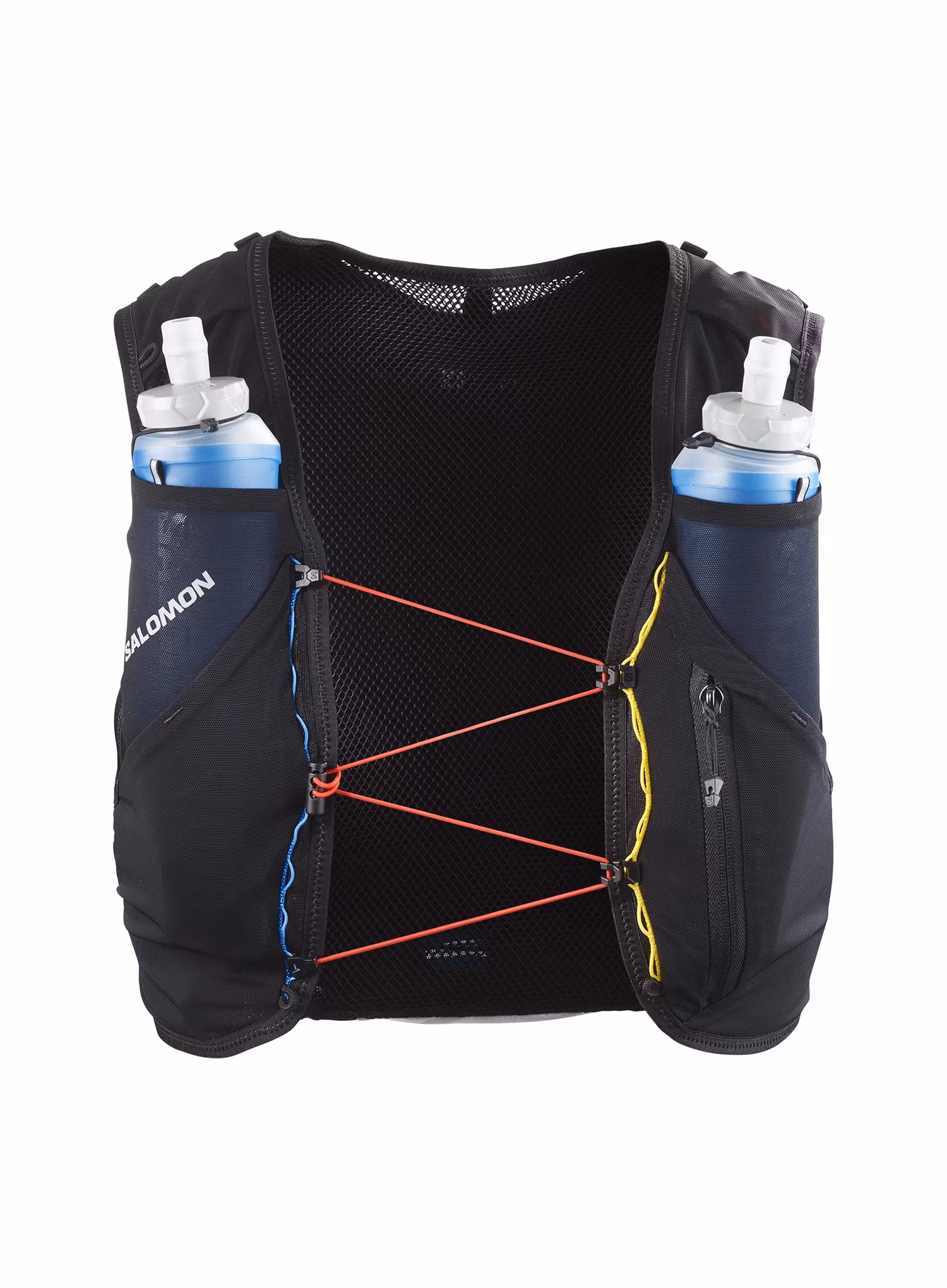 Bežecká vesta Salomon Adv Skin 5 Race Flag Set - black/white