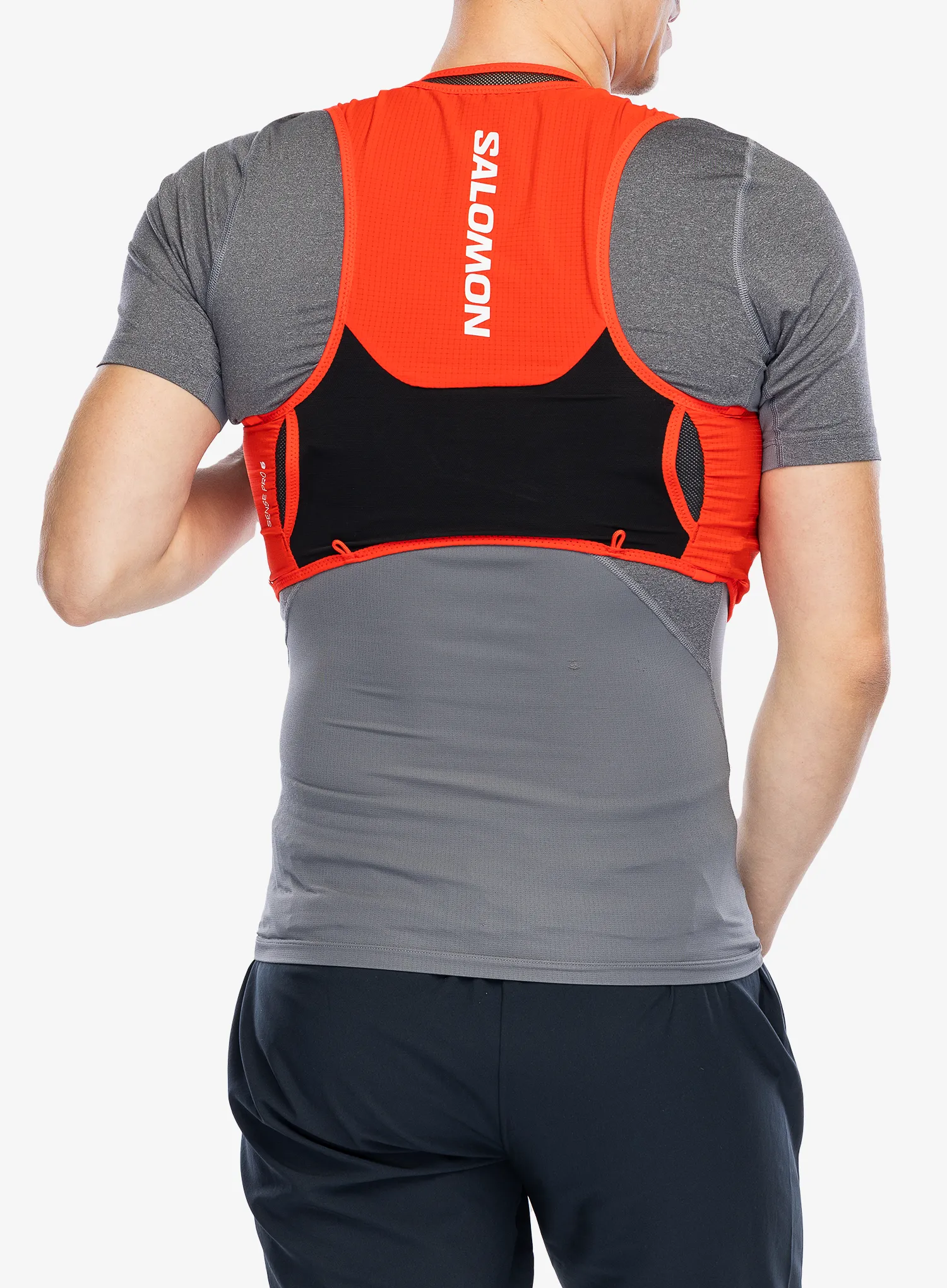 Bežecká vesta Salomon Sense Pro 6 Set - fiery red/black