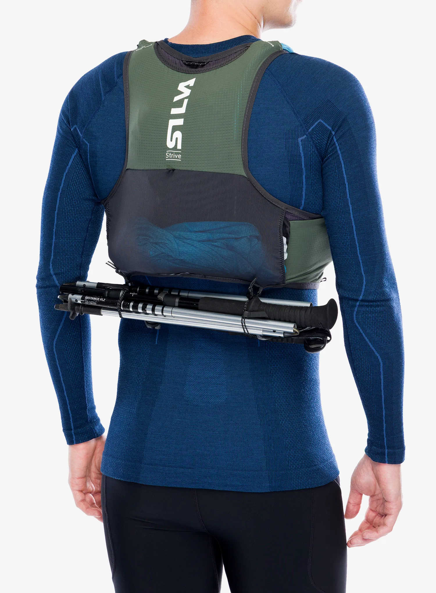 Bežecká vesta Silva Strive 5 Vest - green
