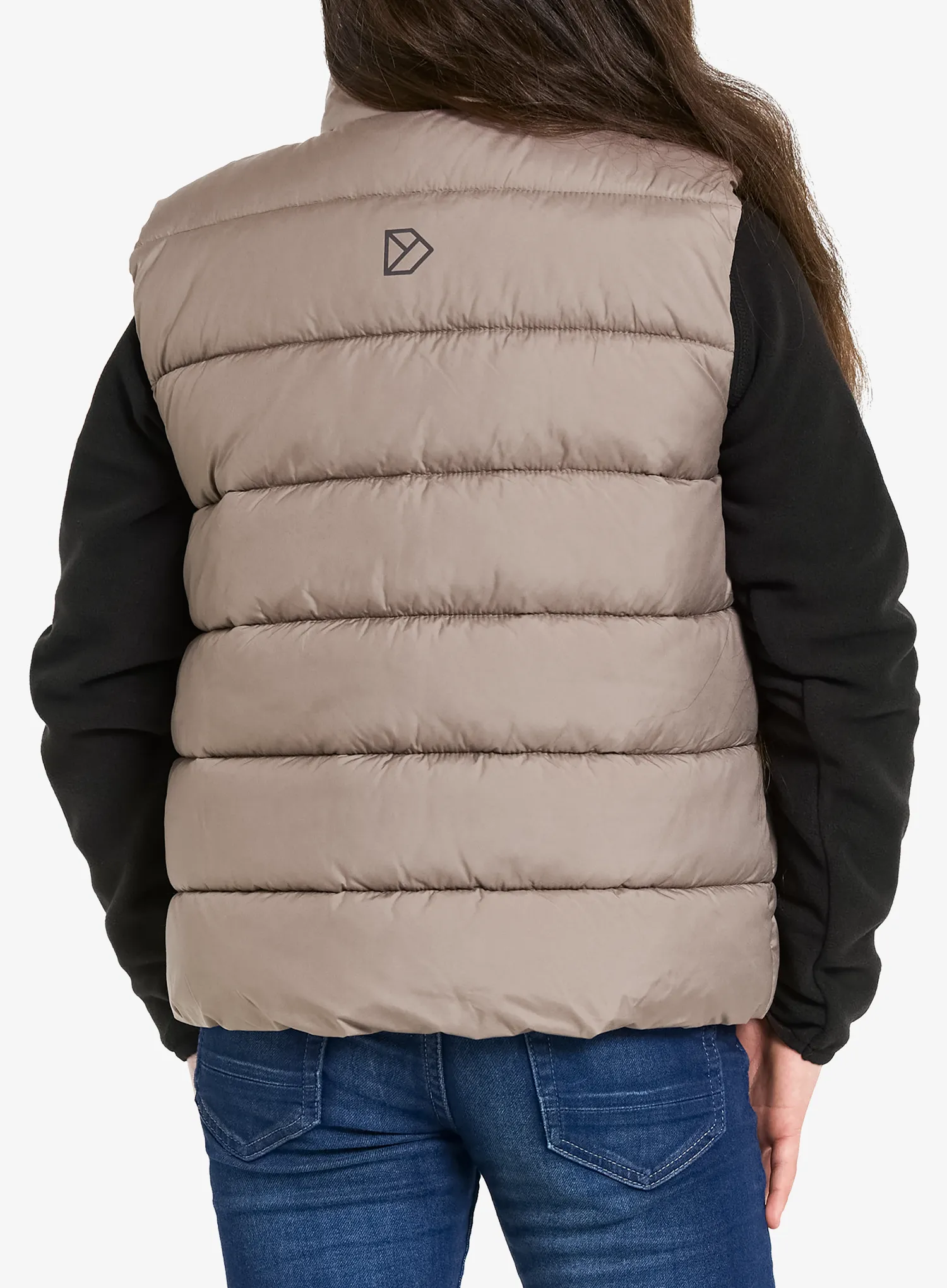 Detská vesta Didriksons Kilo Vest 2 - ash brown