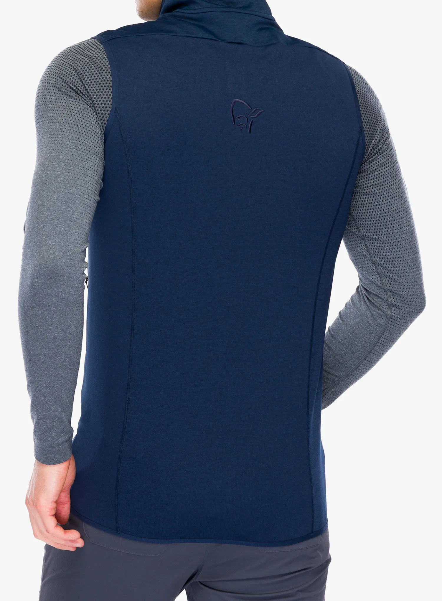 Vesta Norrona Falketind Warm2 Octa Vest - indigo night blue