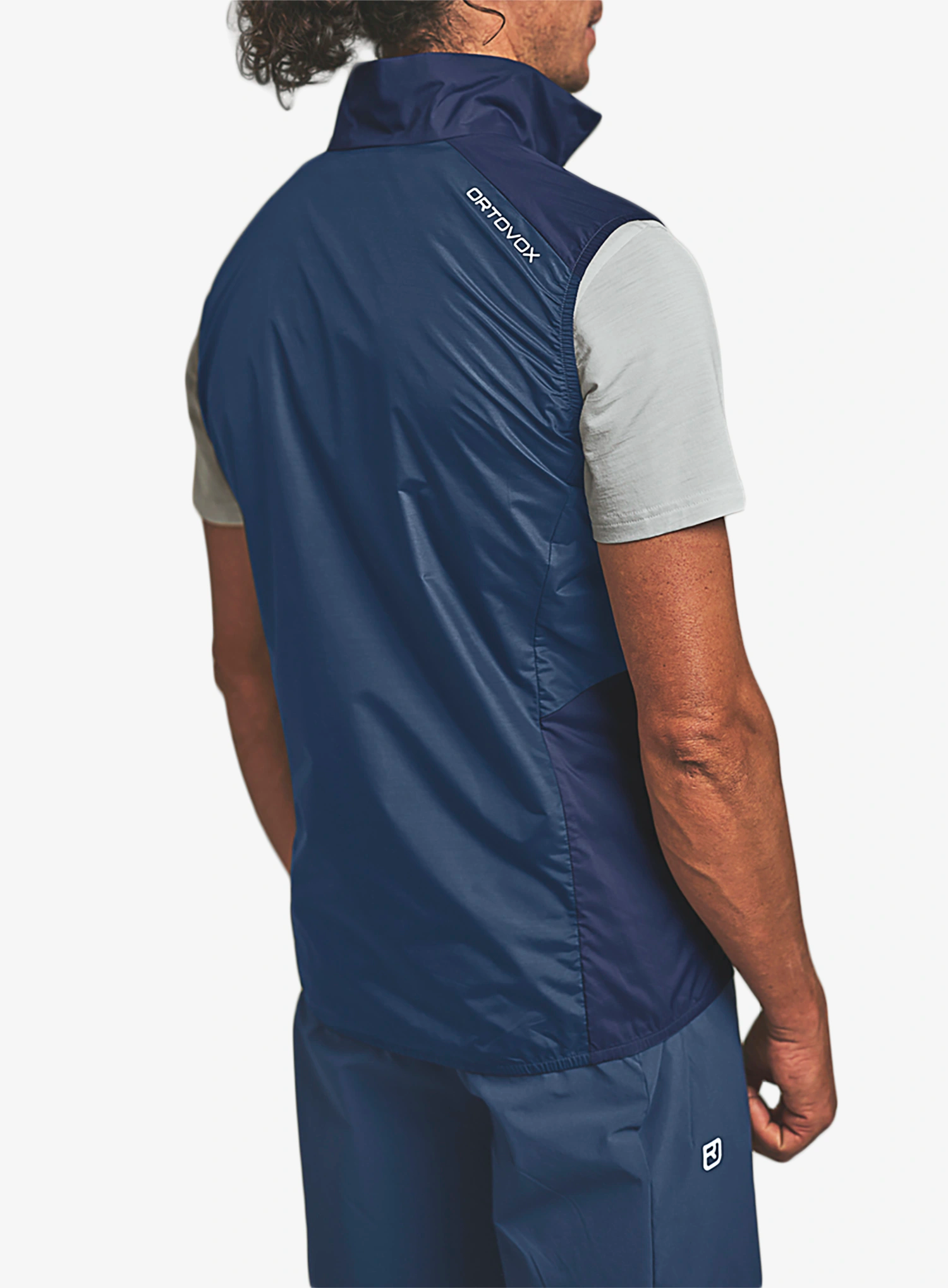 Vesta Ortovox Trace Windbreaker Vest - blue nunatak