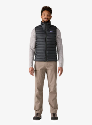 Pánska vesta Patagonia Down Sweater Vest - black/black