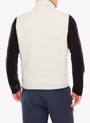 Vesta Patagonia Retro Pile Vest - pelican/smolder blue